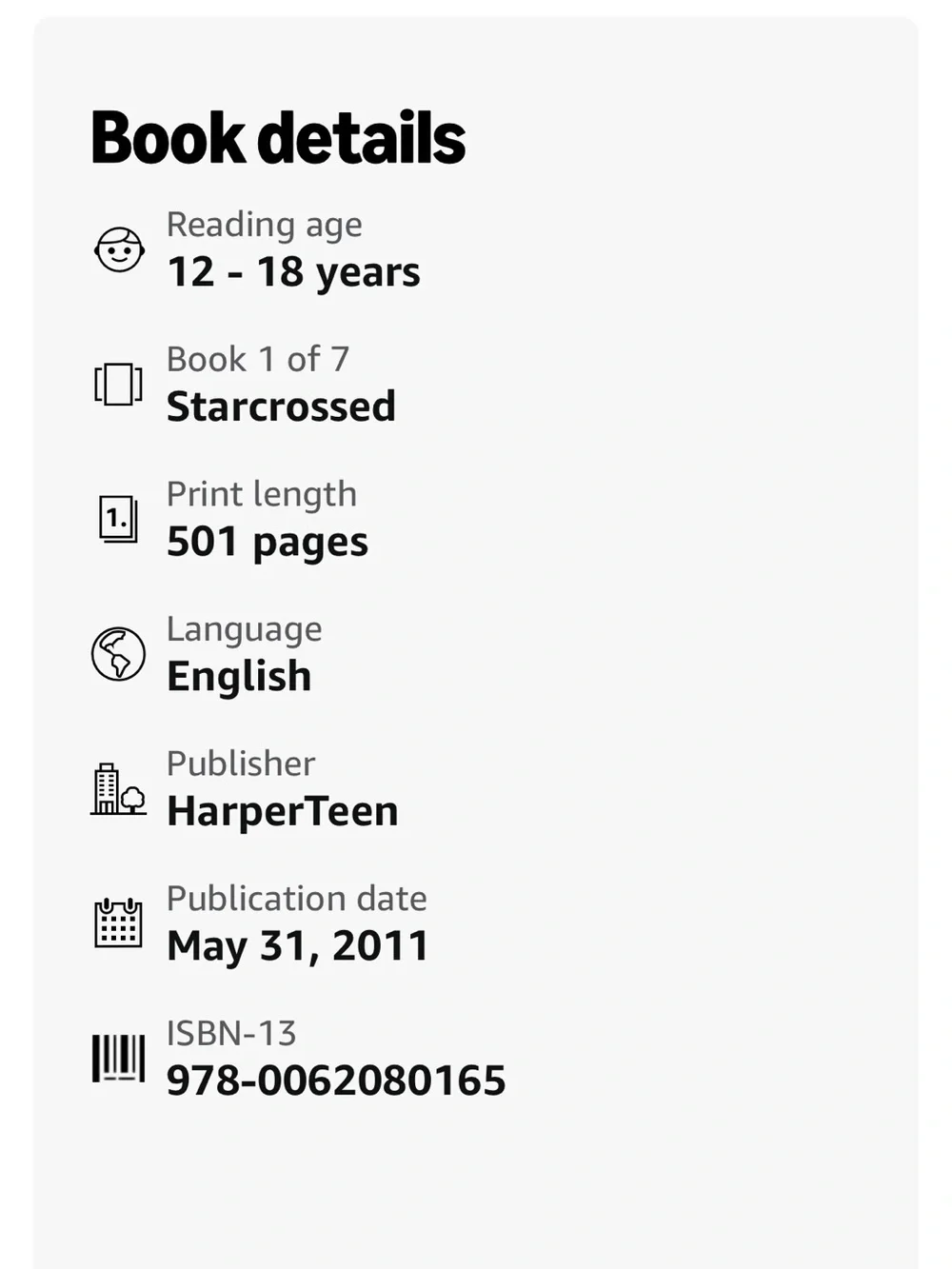 Starcrossed by Josephine Angelini - paperback